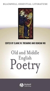 Old and Middle English Poetry (0631230734) cover image