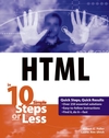 HTML in 10 Simple Steps or Less (0764541234) cover image