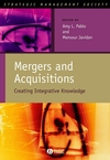 Mergers and Acquisitions: Creating Integrative Knowledge (1405116234) cover image