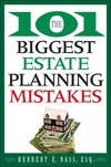 The 101 Biggest Estate Planning Mistakes (0470375035) cover image