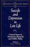 Suicide and Depression in Late Life: Critical Issues in Treatment, Research and Public Policy (0471129135) cover image