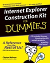 Internet Explorer Construction Kit For Dummies (0764583735) cover image Internet Explorer Construction Kit For Dummies (0764583735) cover image