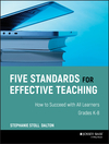 Five Standards for Effective Teaching: How to Succeed with All Learners, Grades K-8 (0787980935) cover image