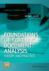 thumbnail image: Foundations of Forensic Document Analysis Theory and Practice