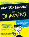 Mac OS X Leopard For Dummies (0470054336) cover image Mac OS X Leopard For Dummies (0470054336) cover image