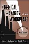 Proctor and Hughes' Chemical Hazards of the Workplace, 5th Edition (0471268836) cover image