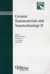 Ceramic Nanomaterials and Nanotechnology II (1574982036) cover image