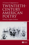 A Concise Companion to Twentieth-Century American Poetry (1405120037) cover image