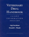 Veterinary Drug Handbook: Client Information Edition  (0813817838) cover image