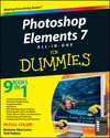 Photoshop Elements 7 All-in-One For Dummies (0470434139) cover image