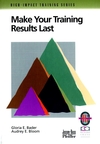 Make Your Training Results Last (0787950939) cover image
