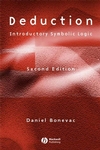 Deduction: Introductory Symbolic Logic, 2nd Edition (063122713X) cover image