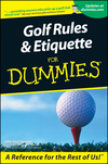 Golf Rules and Etiquette For Dummies (076455333X) cover image