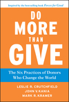 Do More Than Give: The Six Practices of Donors Who Change the World (0470891440) cover image