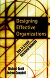 Designing Effective Organizations: How to Create Structured Networks (0787960640) cover image