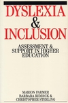 Dyslexia and Inclusion: Assessment and Support in Higher Education (1861563140) cover image