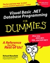 Visual Basic .NET Database Programming For Dummies (0764508741) cover image