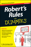 Robert's Rules For Dummies, 2nd Edition (1118294041) cover image Robert's Rules For Dummies, 2nd Edition (1118294041) cover image