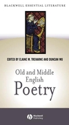 Old and Middle English Poetry (0631230742) cover image