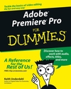 Adobe Premiere Pro For Dummies (1118085442) cover image Adobe Premiere Pro For Dummies (1118085442) cover image
