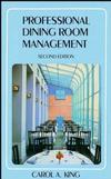 Professional Dining Room Management, 2nd Edition (0471289345) cover image