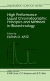 High Performance Liquid Chromatography: Principles and Methods in Biotechnology (0471934445) cover image