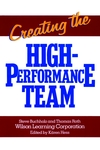 Creating the High Performance Team (0471856746) cover image