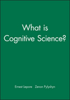 What is Cognitive Science? (0631204946) cover image