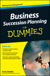 Business Succession Planning For Dummies (1118095146) cover image Business Succession Planning For Dummies (1118095146) cover image