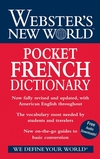Webster's New World Pocket French Dictionary: 2008 Edition, Fully Revised and Updated (0470178248) cover image