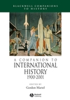 A Companion to International History 1900 - 2001 (1405125748) cover image