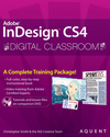 InDesign CS4 Digital Classroom, (Book and Video Training) (0470410949) cover image