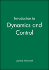 Introduction to Dynamics and Control (0471870749) cover image