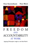 Freedom and Accountability at Work: Applying Philosophic Insight to the Real World (0787955949) cover image