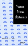 Vacuum Microelectronics (047132244X) cover image