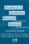 thumbnail image: Handbook of Qualitative Research Methods for Psychology and the Social Sciences