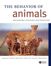 The Behavior of Animals: Mechanisms, Function And Evolution (0631231250) cover image