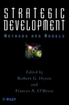 Strategic Development: Methods and Models (0471974951) cover image