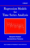 Regression Models for Time Series Analysis (0471363553) cover image