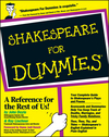 Shakespeare For Dummies (0764551353) cover image Shakespeare For Dummies (0764551353) cover image