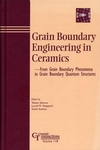 Grain Boundary Engineering in Ceramics: From Grain Boundary Phenomena to Grain Boundary Quantum Structures (1574981153) cover image