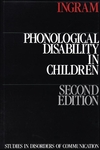 Phonological Disability in Children, 2nd Edition (1871381053) cover image