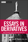 Essays in Derivatives: Risk-Transfer Tools and Topics Made Easy, 2nd Edition (0470086254) cover image