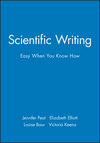 Scientific Writing: Easy When You Know How (0727916254) cover image