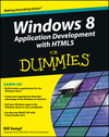 Windows 8 Application Development with HTML5 For Dummies (1118239954) cover image Windows 8 Application Development with HTML5 For Dummies (1118239954) cover image