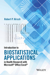 thumbnail image: Introduction to Biostatistical Applications in Health Research with Microsoft Office Excel