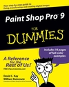 Paint Shop Pro 9 For Dummies (0764579355) cover image Paint Shop Pro 9 For Dummies (0764579355) cover image