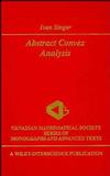 Abstract Convex Analysis (0471160156) cover image