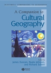 A Companion to Cultural Geography (1405175656) cover image