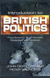 Introduction to British Politics, 3rd Edition, Completely Revised and Updated (0745620957) cover image